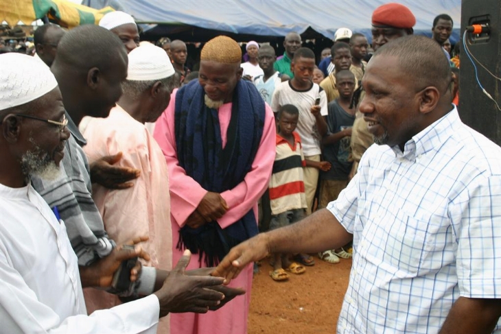 Reconstitution de la cohésion sociale, Le ministre Konaté Sidiki sensibilise le grand Ouest